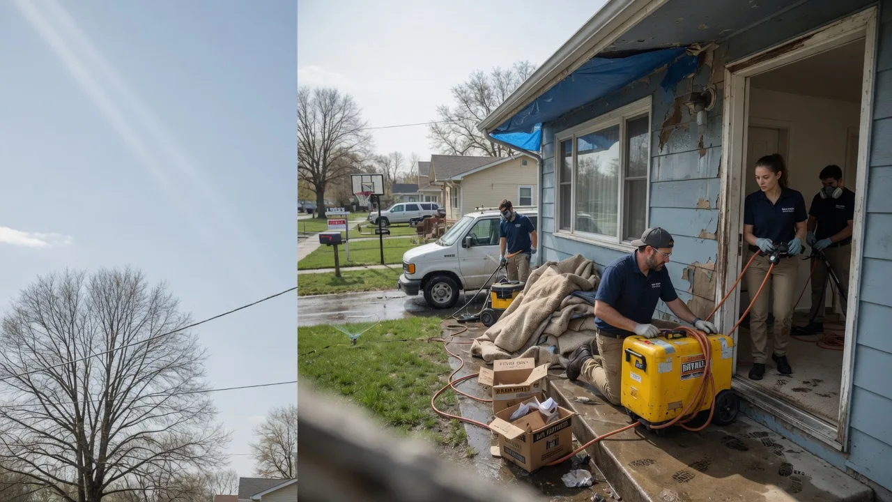 Basement Flood Cleanup in Brookside, NJ near me